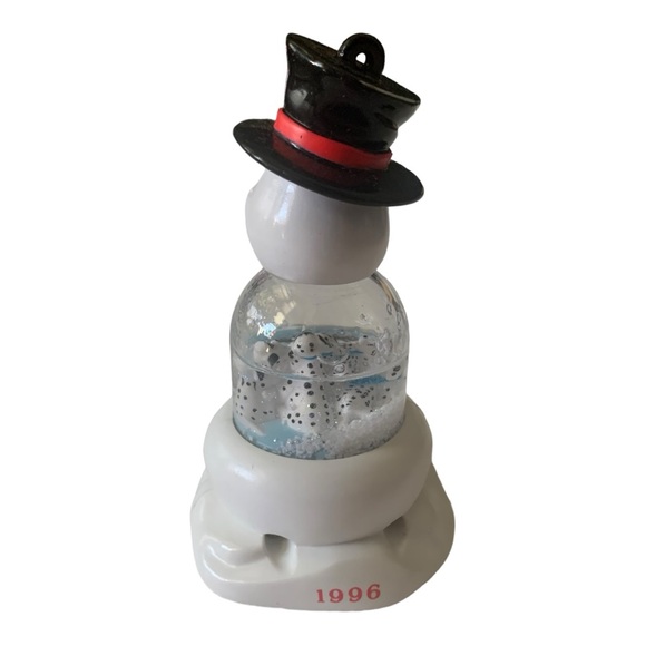 VTG 1996 Disney 101 Dalmatians Sleigh & Snowman Water Globe Toys xmas Ornaments - Picture 13 of 16